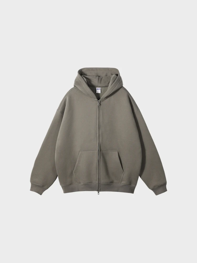 350 GSM Quality Hoodie with Zipper - Image 17