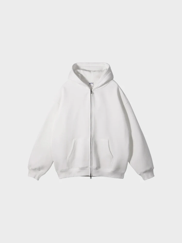 350 GSM Quality Hoodie with Zipper - Image 26