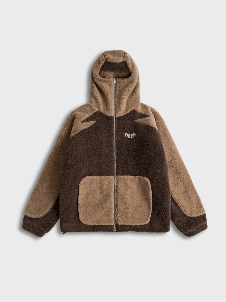 DCRB - Black & Grey Sherpa Ninja Fleece - Image 18