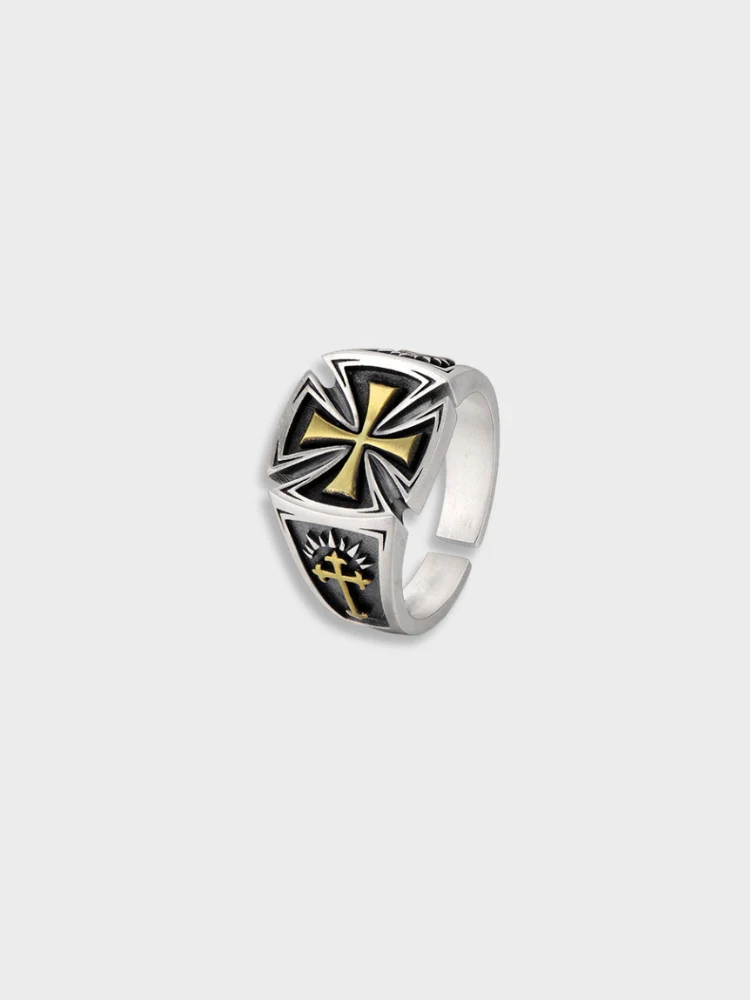 DCRB Adjustable Croix de Guerre Ring - Image 4