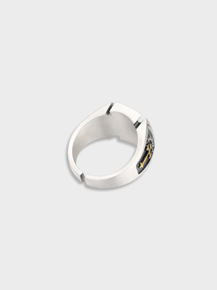 DCRB Adjustable Croix de Guerre Ring - Image 5