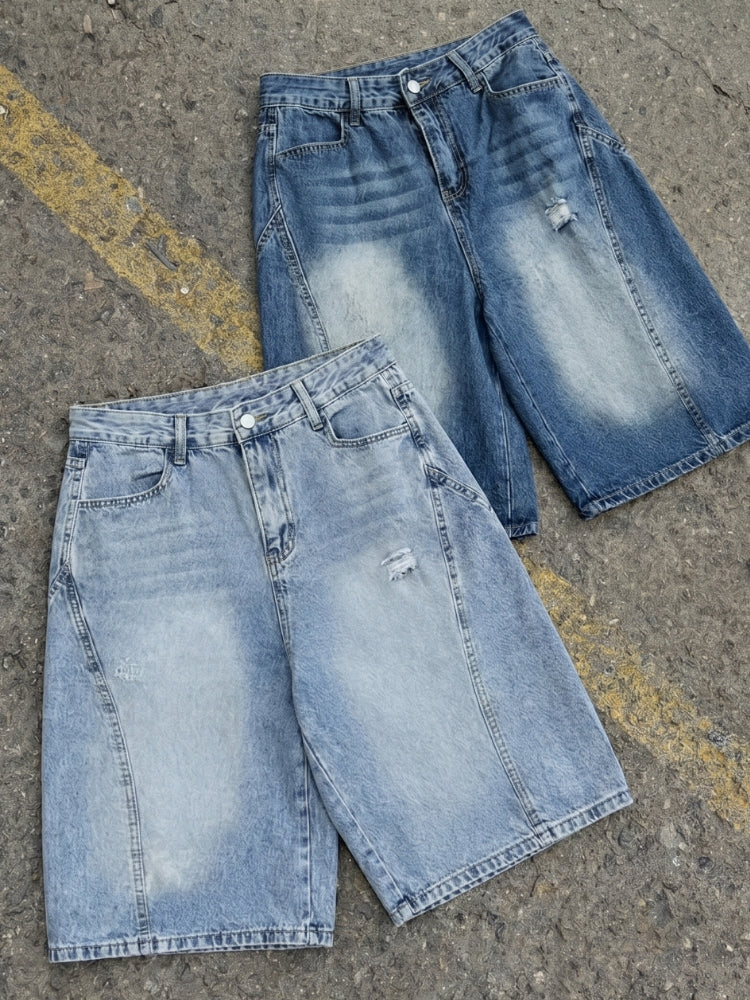 DCRB Barrel Fit Basic Jorts - Image 2