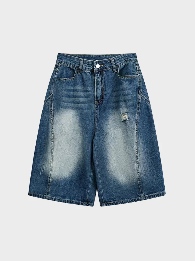 DCRB Barrel Fit Basic Jorts - Image 3