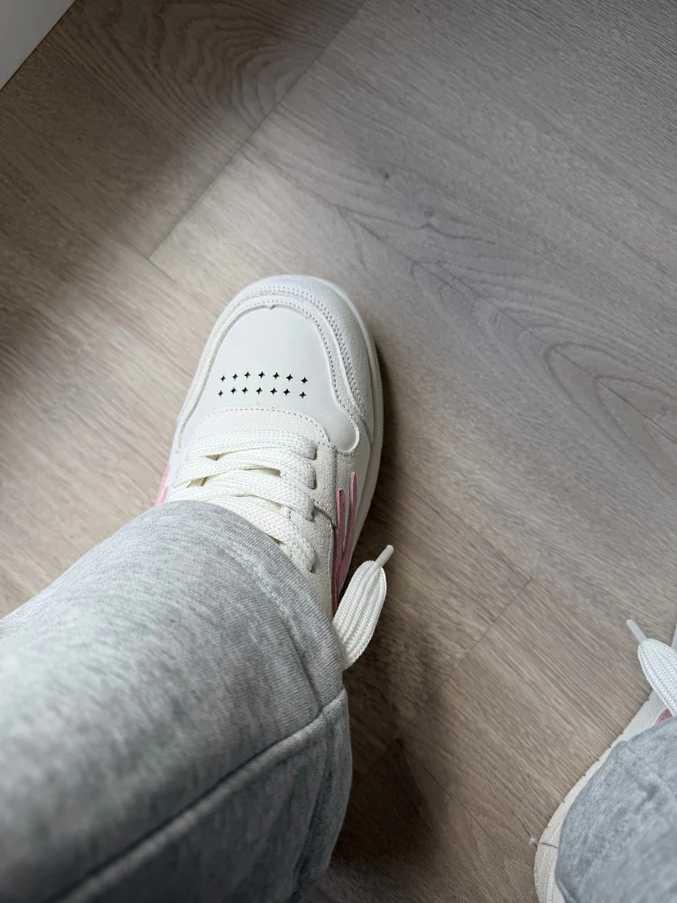 DCRB Blush Suede Sneakers - Image 4