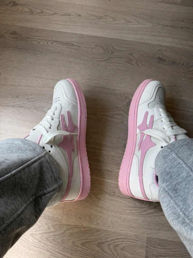 DCRB Blush Suede Sneakers - Image 6