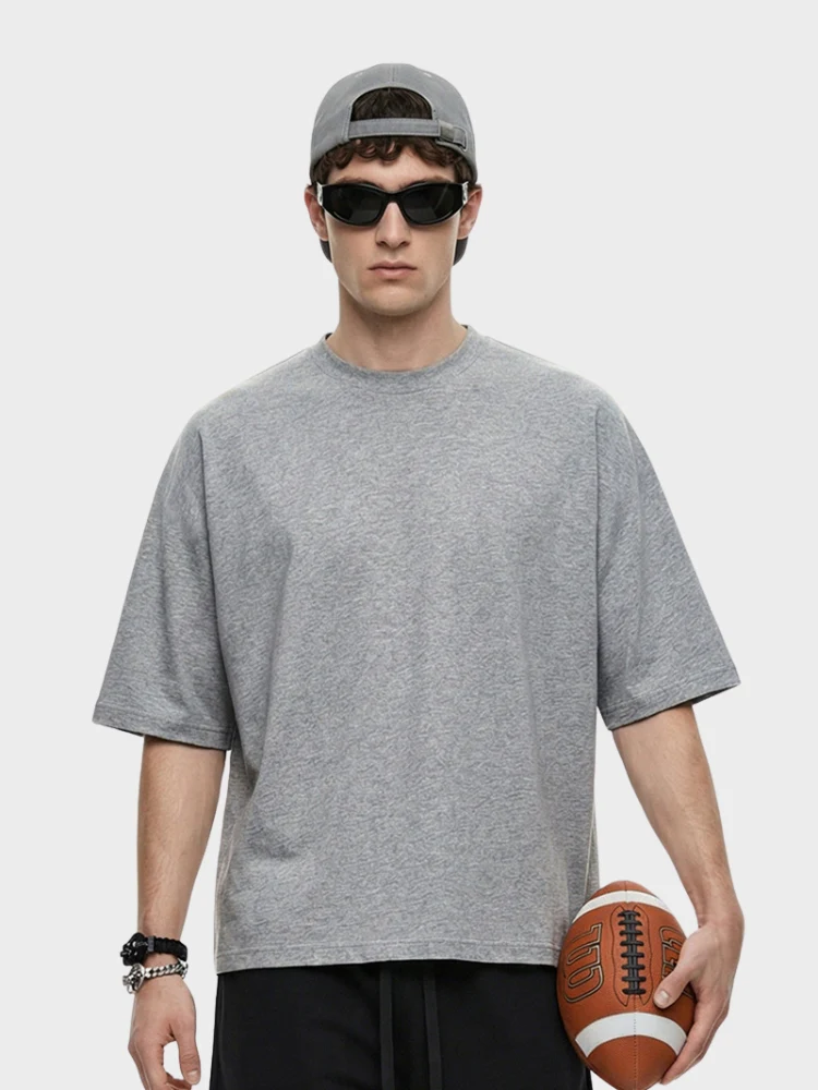 DCRB Boxy Bat Sleeve 270 GSM Tee - Image 2