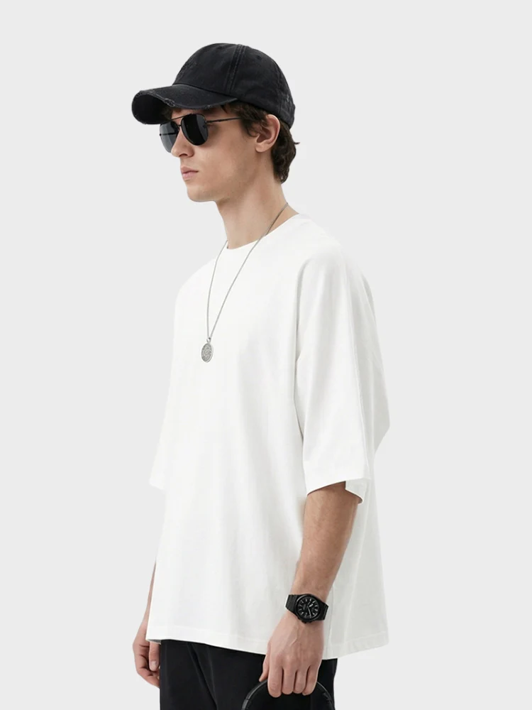 DCRB Boxy Bat Sleeve 270 GSM Tee - Image 9