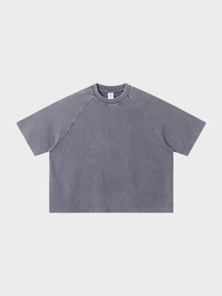 DCRB Boxy Fit Waffle Knit Tee - Image 10