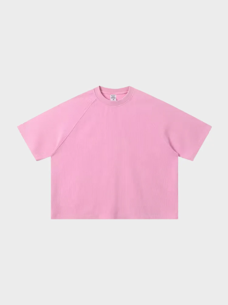 DCRB Boxy Fit Waffle Knit Tee - Image 13
