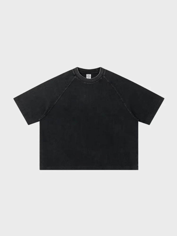 DCRB Boxy Fit Waffle Knit Tee - Image 4
