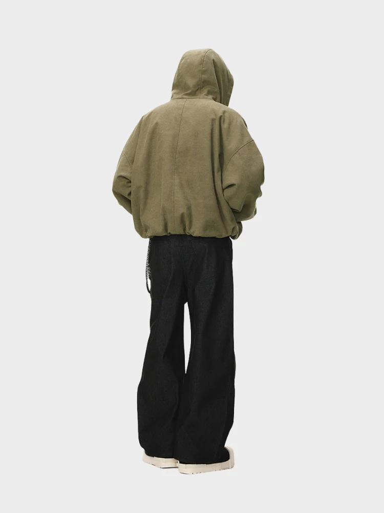 DCRB Boxy Teddy Fleece Zipper with Hoodie - Image 15