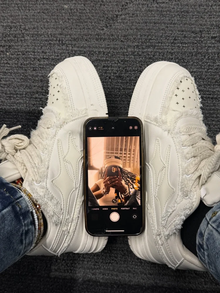 DCRB Broken Creme Sneakers - Image 12