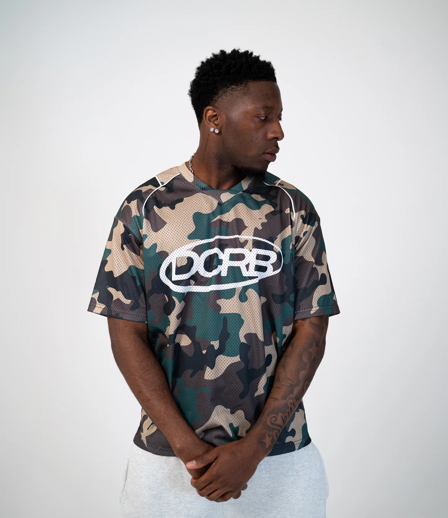 DCRB Camo Football Tee - Image 5