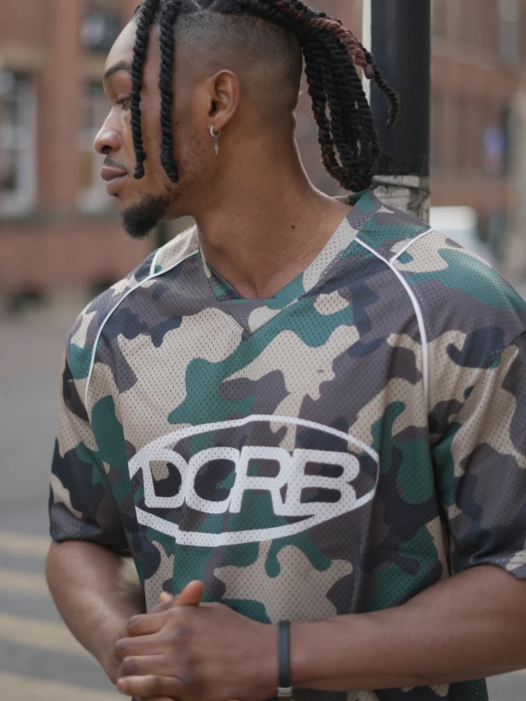 DCRB Camo Football Tee - Image 9