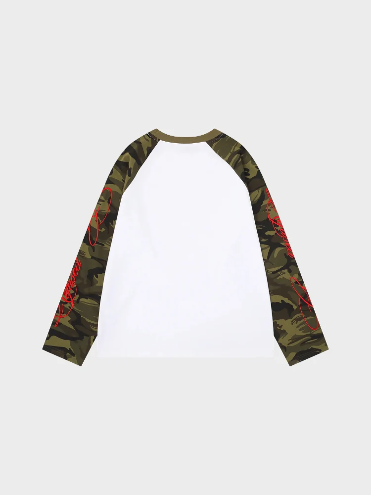 DCRB Camo Raglan Longsleeve - Image 3