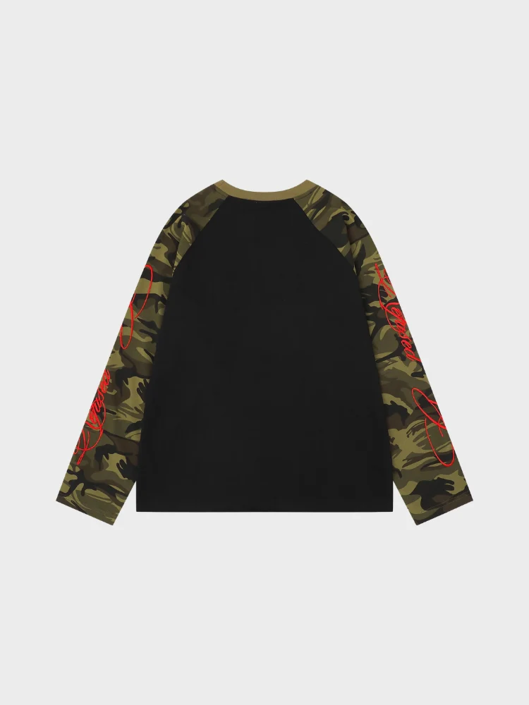 DCRB Camo Raglan Longsleeve - Image 4