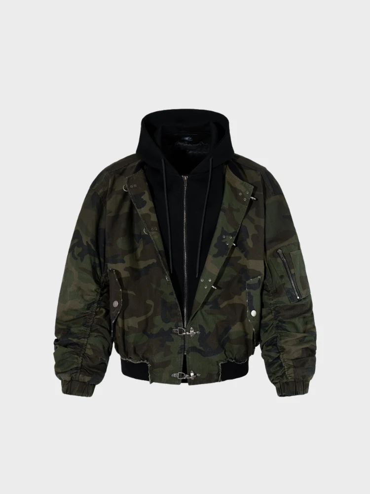 DCRB Camo Two Piece Quilted Jacket - Image 4