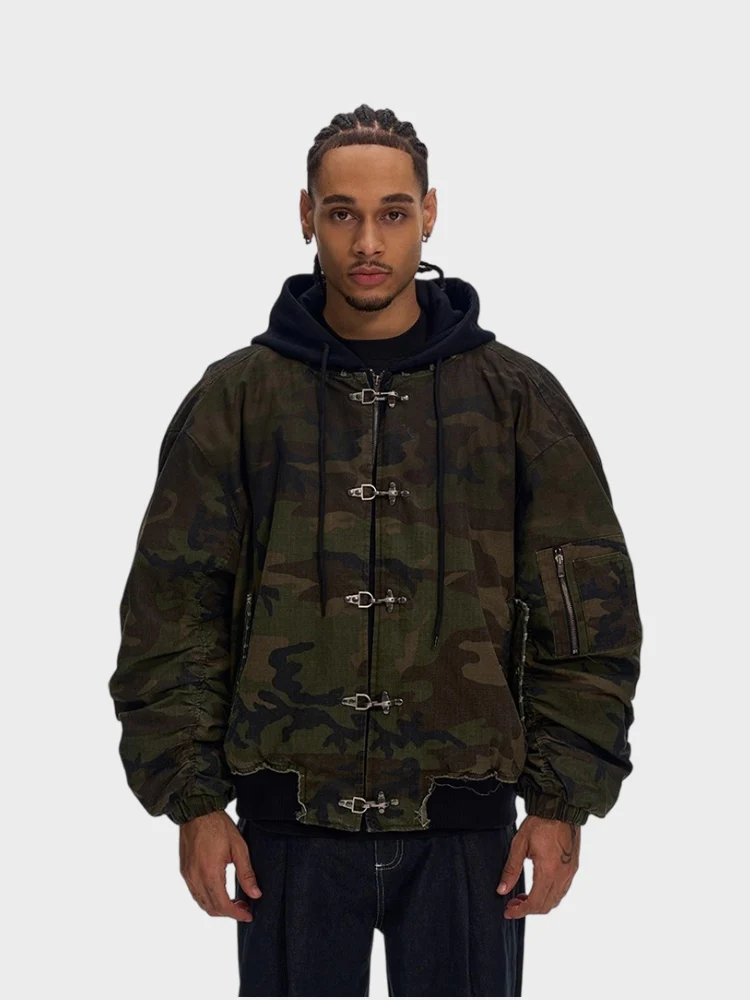 DCRB Camo Two Piece Quilted Jacket - Image 6