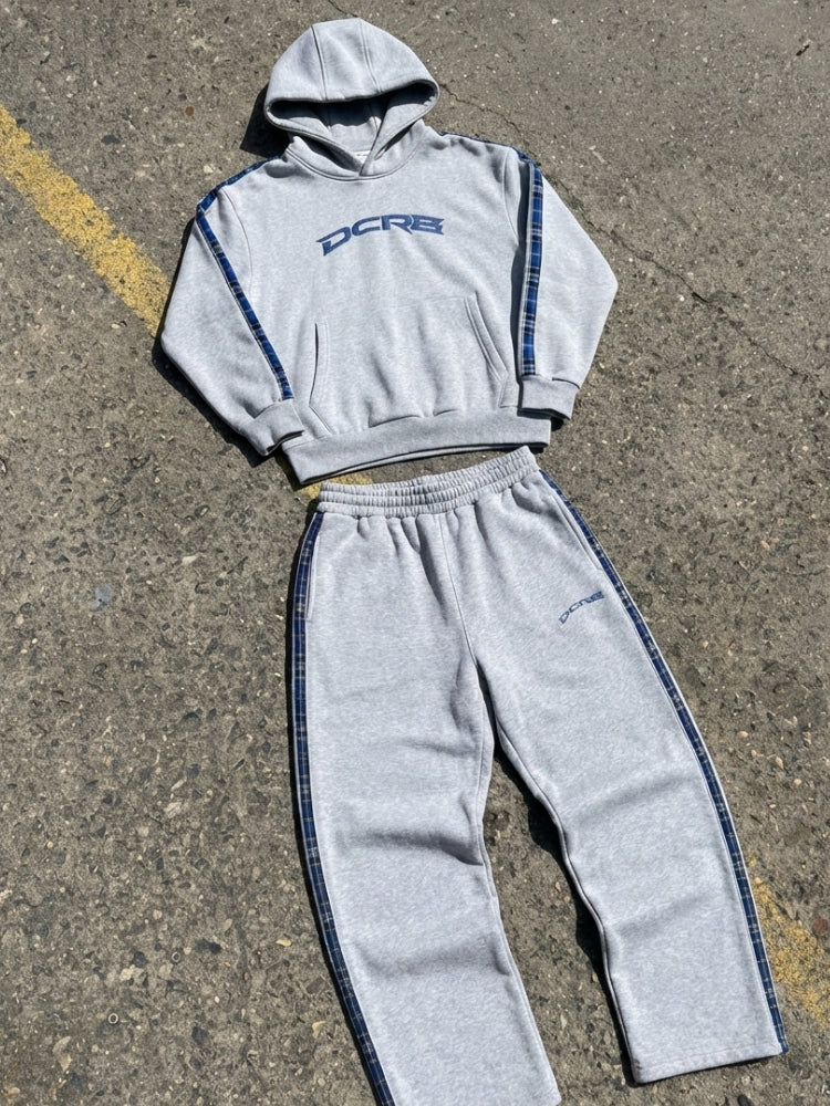 DCRB Checkered Stripe Baggy Joggers - Image 13