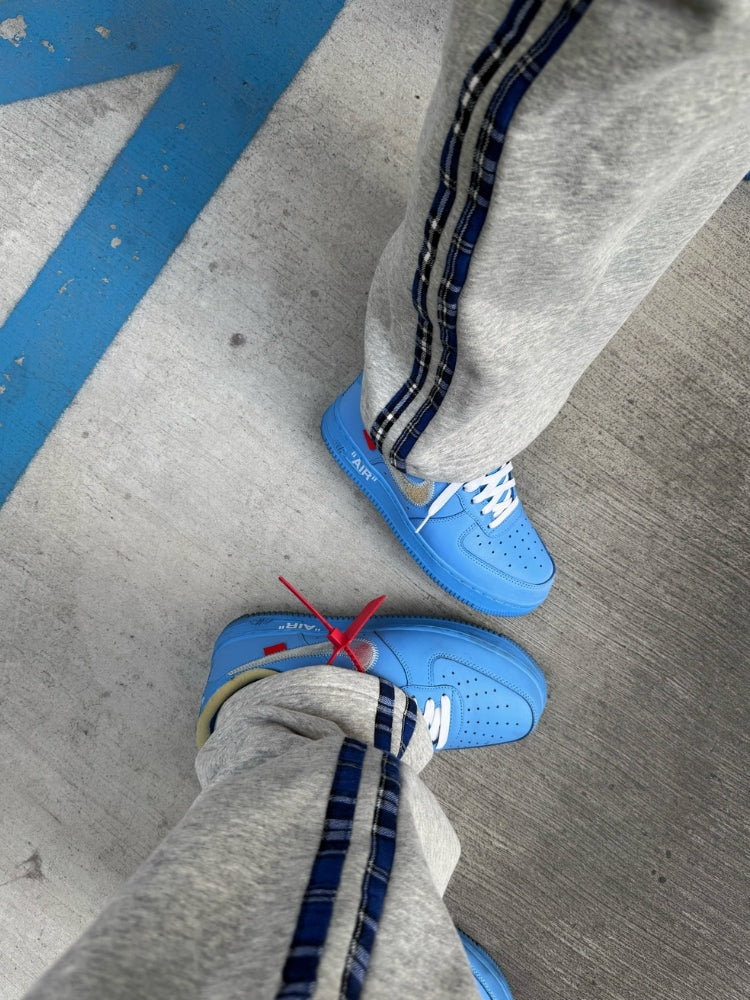 DCRB Checkered Stripe Baggy Joggers - Image 5