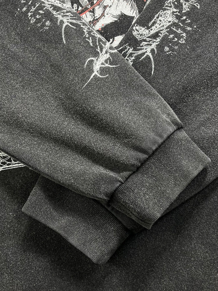DCRB Devil Washed Longsleeve - Image 5