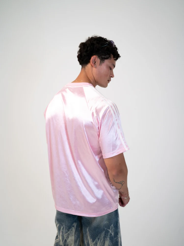 DCRB Distressed Football Mesh Tee - Image 4