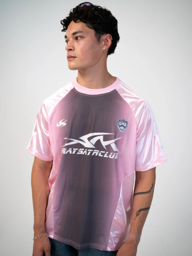 DCRB Distressed Football Mesh Tee - Image 6