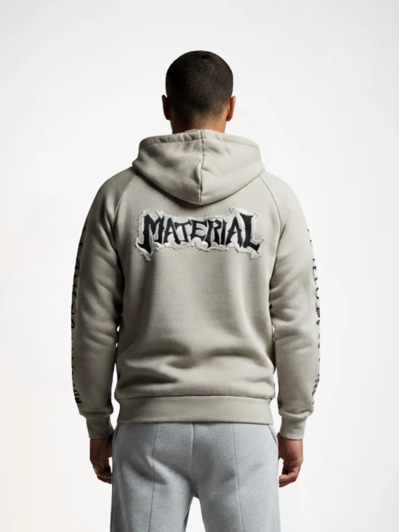 DCRB Distressed Material Zip-Up - Image 6