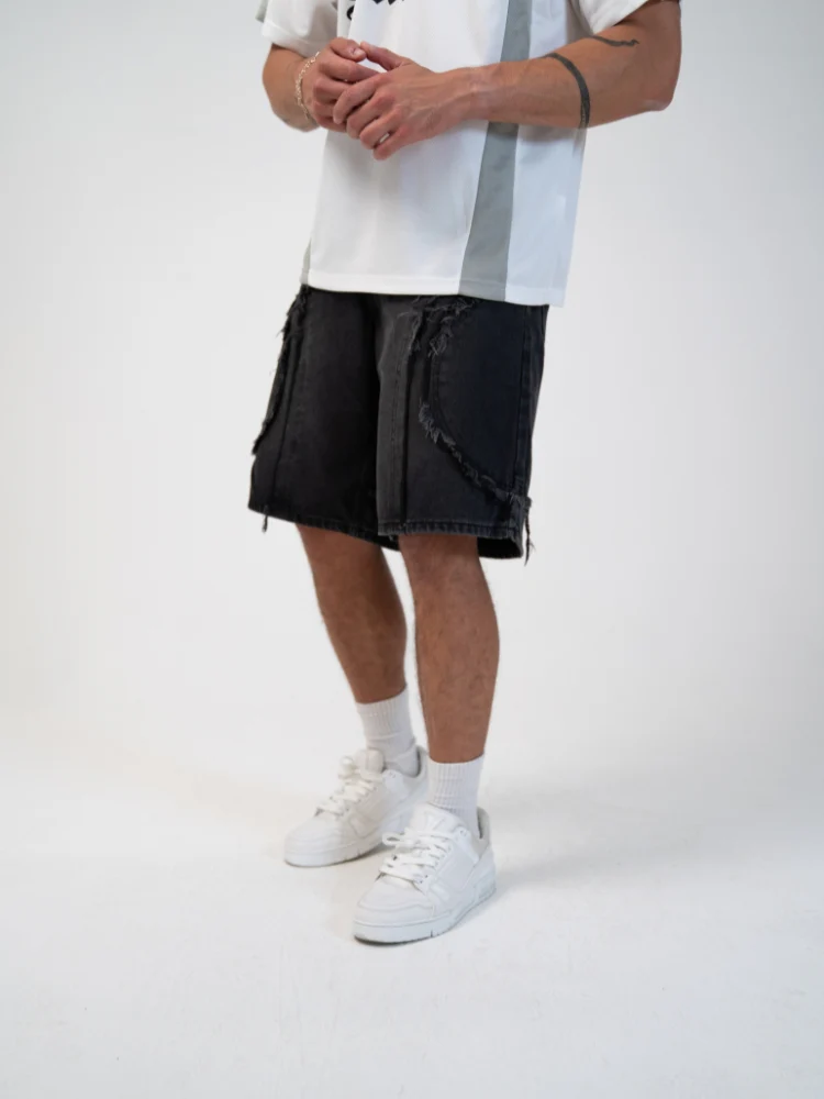 DCRB Distressed Street Denim Jorts - Image 12