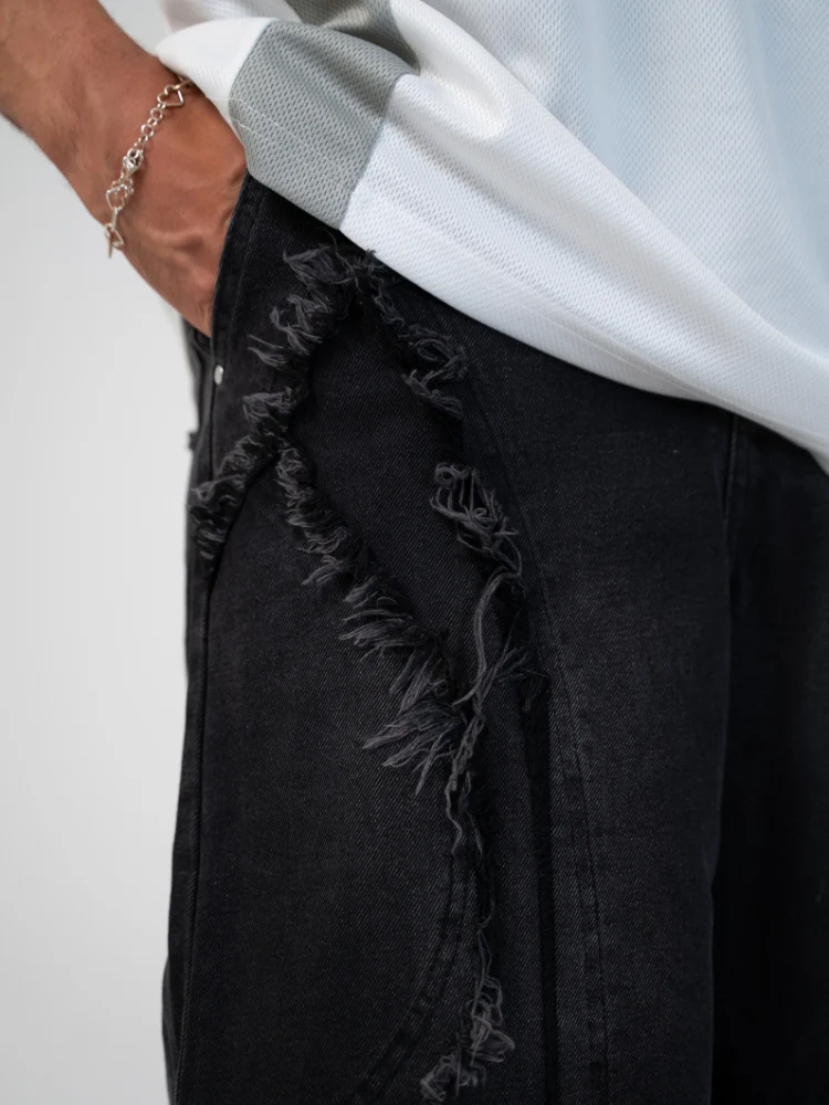 DCRB Distressed Street Denim Jorts - Image 14