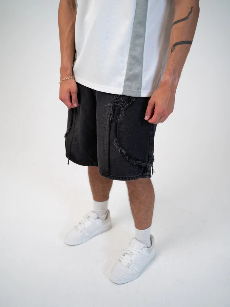 DCRB Distressed Street Denim Jorts - Image 15