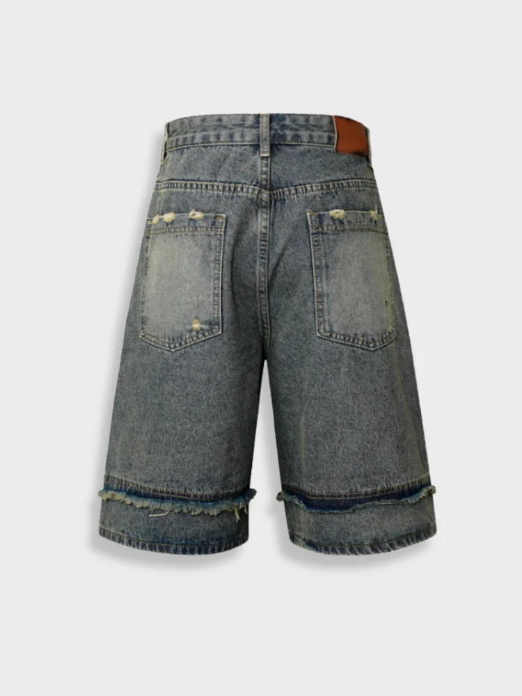 DCRB Distressed Street Denim Jorts - Image 19