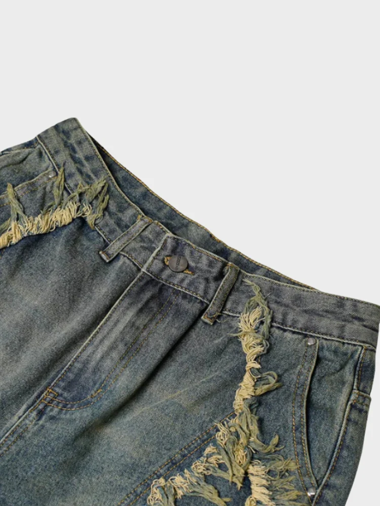 DCRB Distressed Street Denim Jorts - Image 20