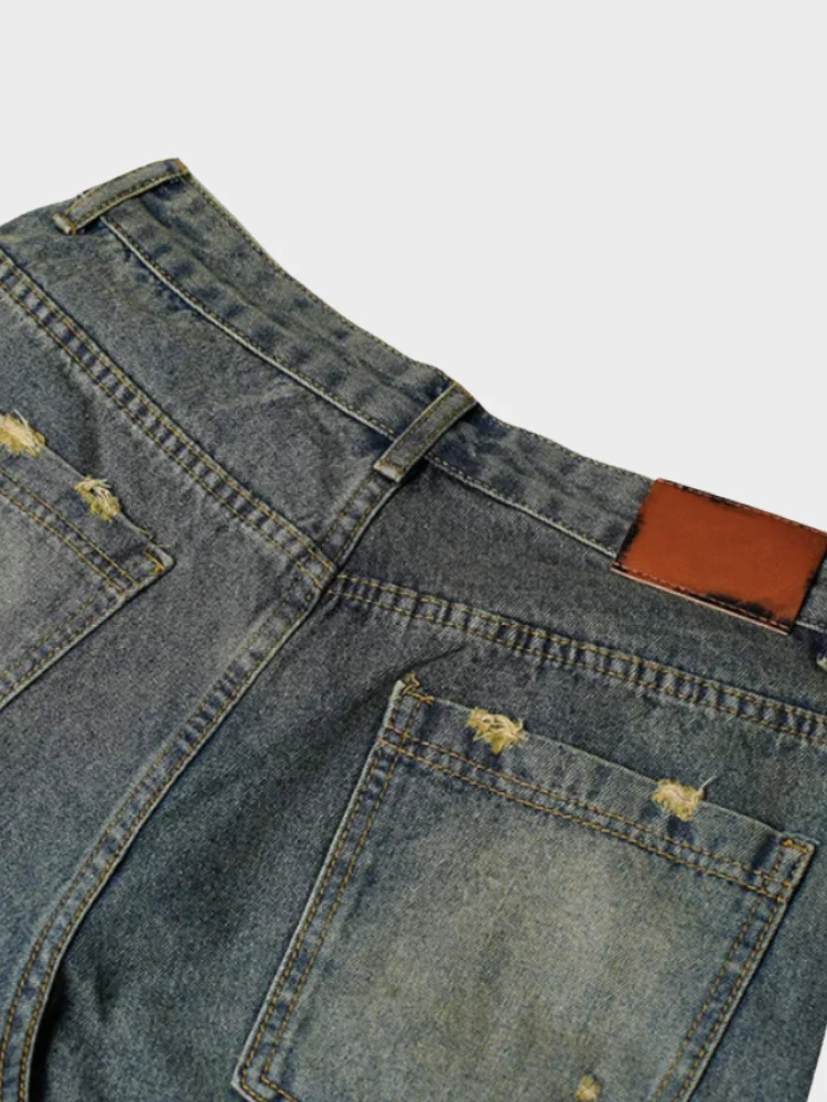DCRB Distressed Street Denim Jorts - Image 21
