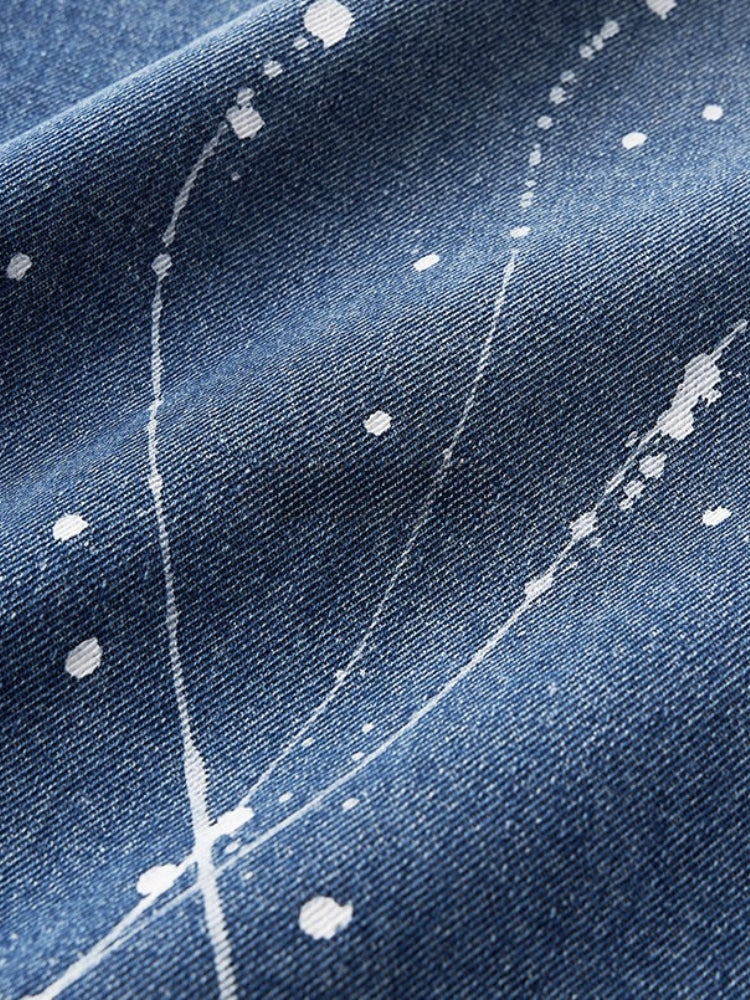 DCRB Ink Splash Denim Jeans - Image 11