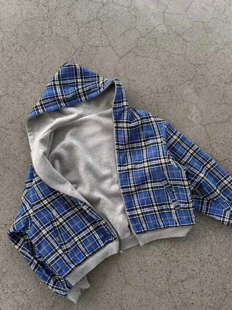 DCRB Inside Out Checkered Zipper - Image 12