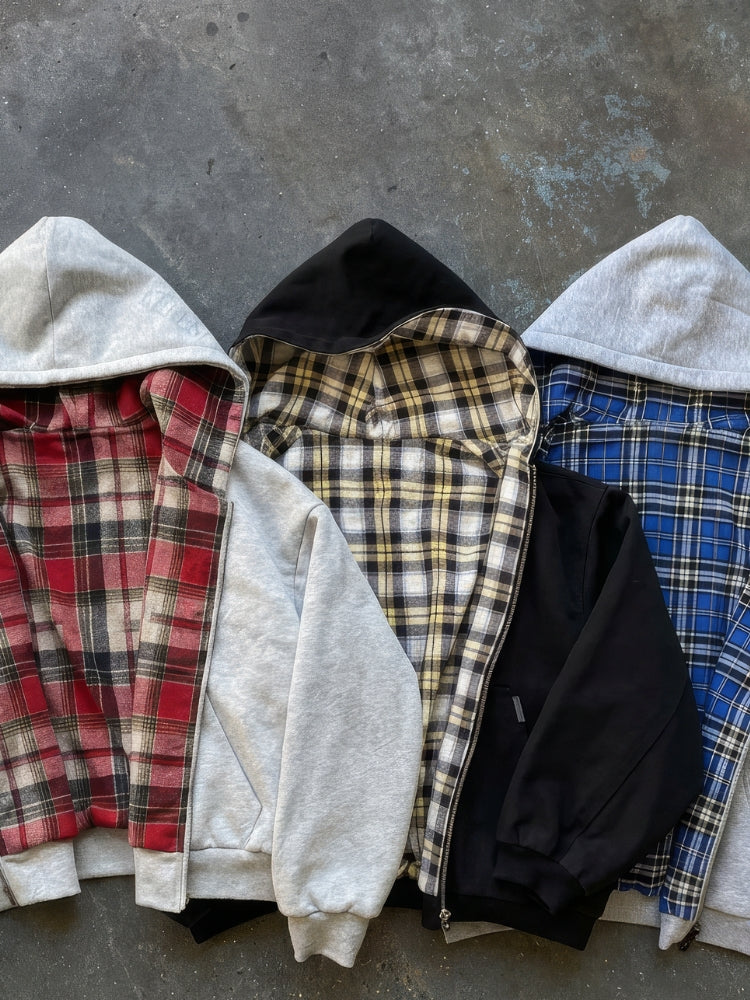 DCRB Inside Out Checkered Zipper - Image 6
