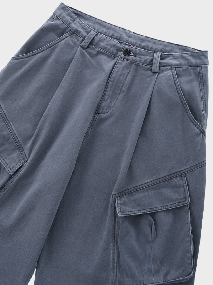 DCRB Oversized Wrinkled Cargo Denim - Image 9