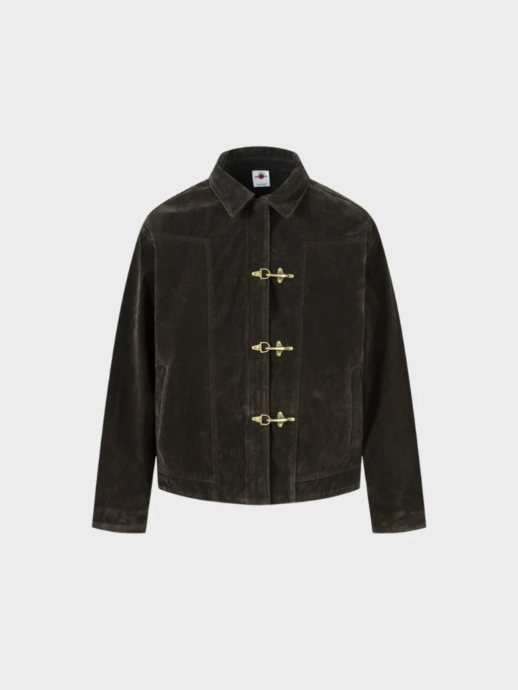 DCRB Retro Spliced Suide Jacket - Image 4