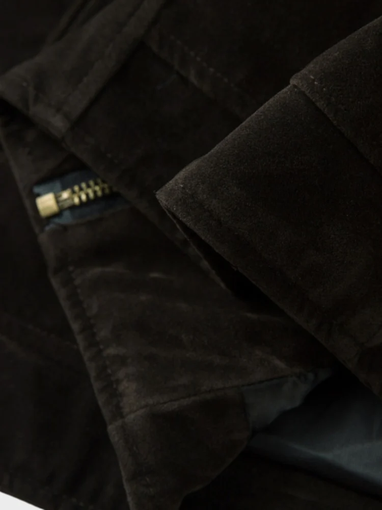 DCRB Retro Spliced Suide Jacket - Image 8