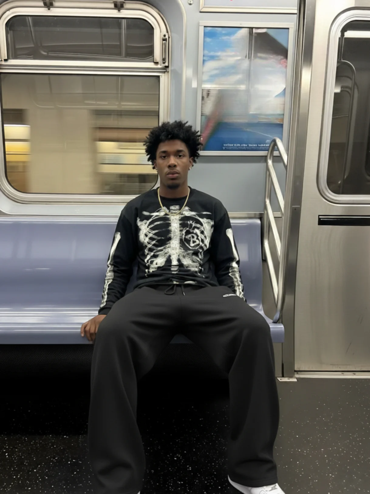 DCRB Waffle Knitted Skeleton Longsleeve - Image 5