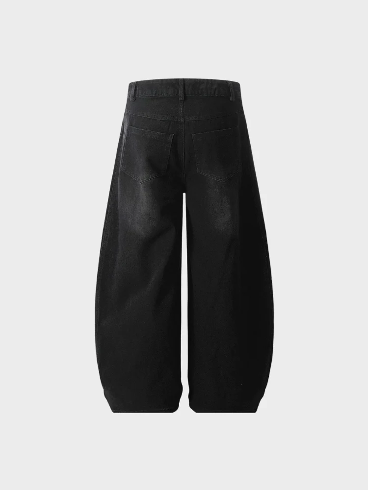 DCRB Striped Barrel Denim Jeans - Image 15