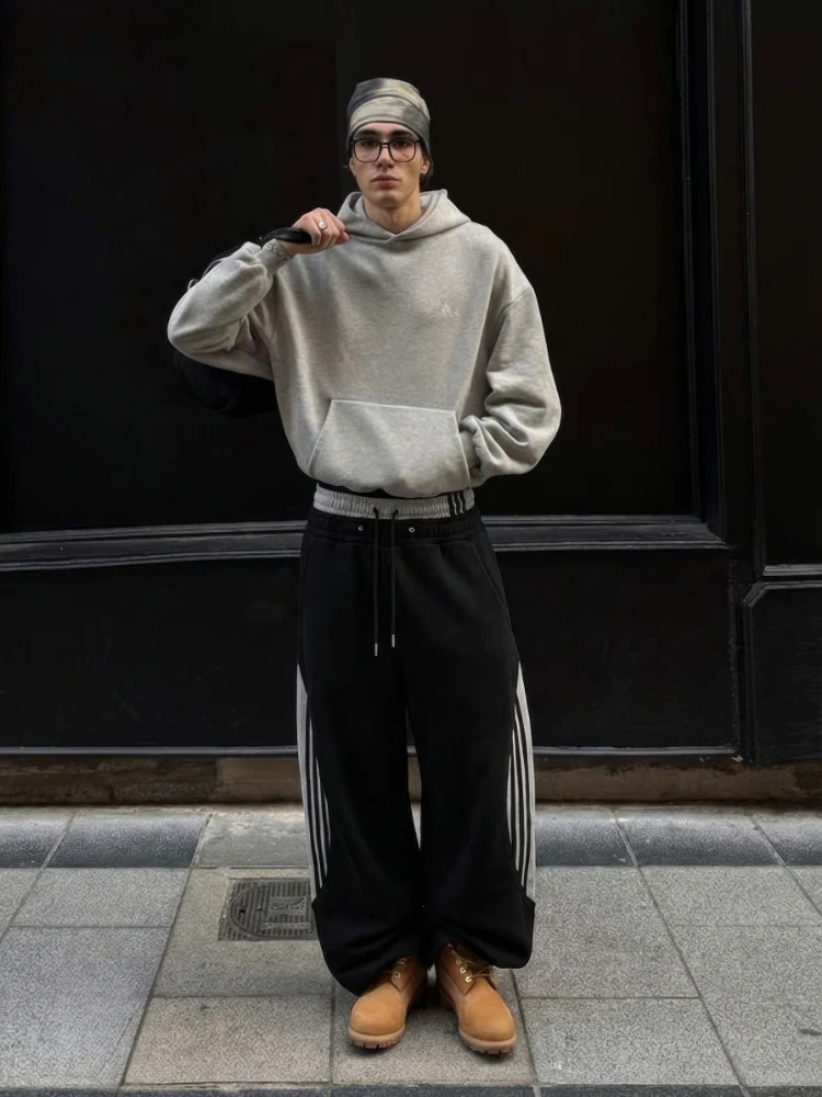 DCRB Striped Barrel Fit Joggers - Image 5