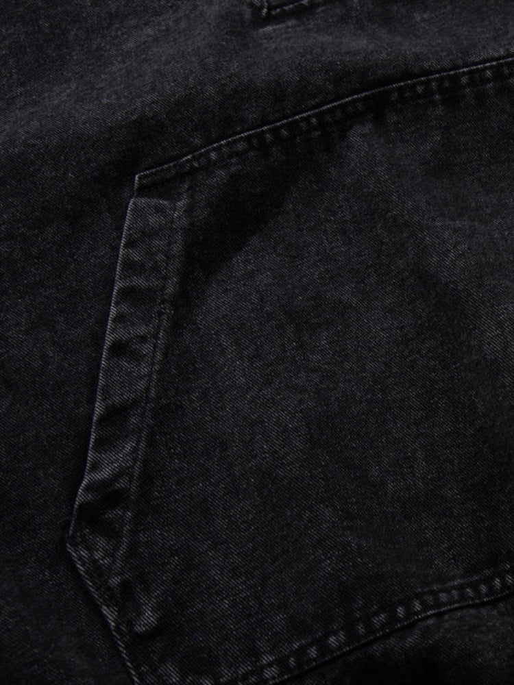 DCRB Toggle Front Washed Denim Hoodie - Image 8