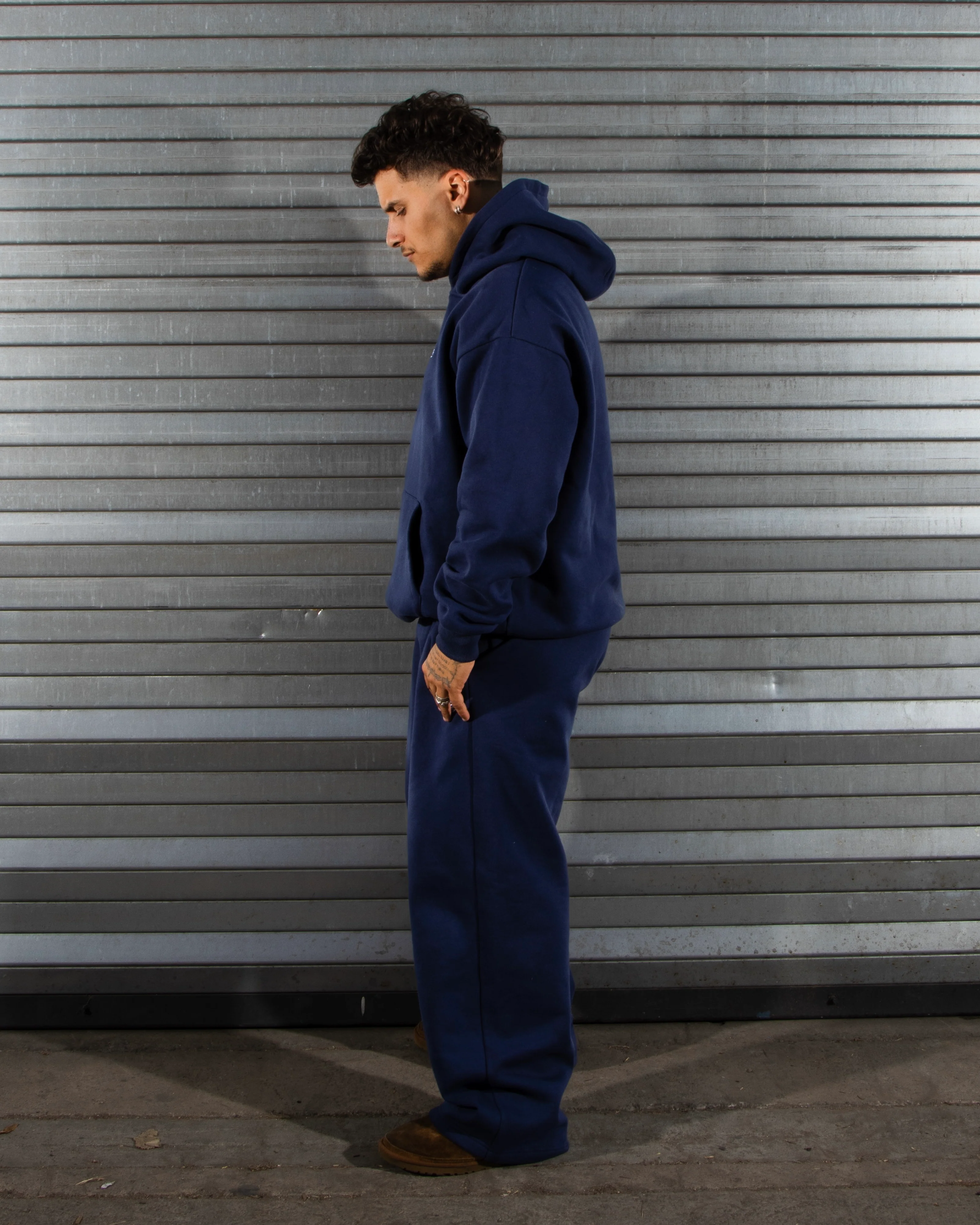 DCRB Tracksuit Hoodie - Navy Blue - Image 4