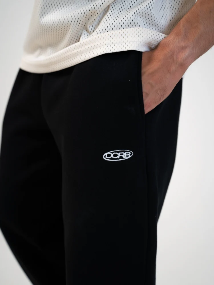 DCRB Tracksuit Open Leg Jogger - Black - Image 3