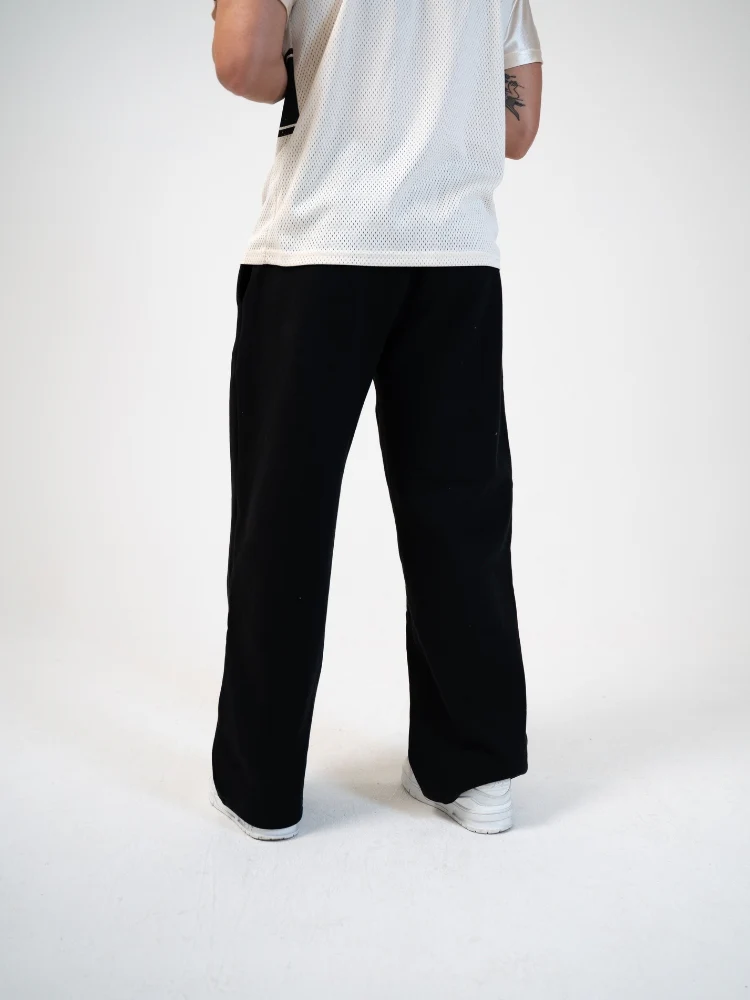 DCRB Tracksuit Open Leg Jogger - Black - Image 5
