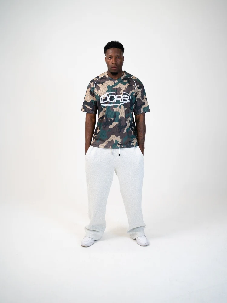 DCRB Tracksuit Open Leg Jogger - Light Grey - Image 3