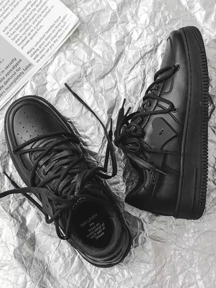 DCRB Vintage Black Heart Sneakers - Image 6