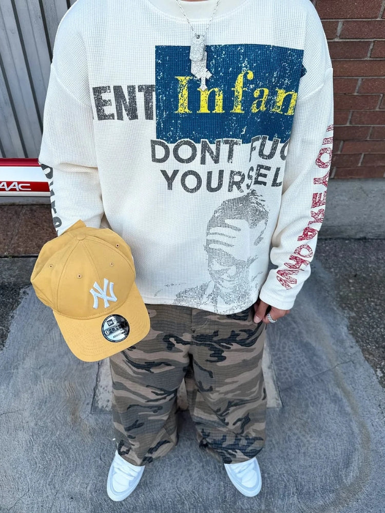 DCRB Vintage Copycat Print Longsleeve - Image 10